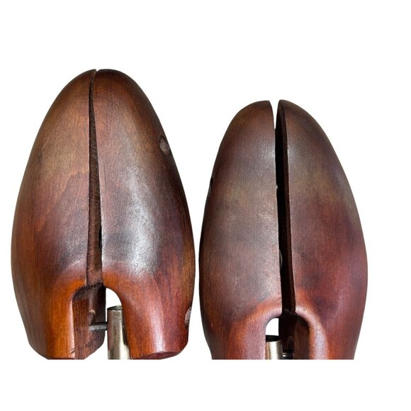 Vintage SHOE KEEPERS No 4 MOHAWK Split Toe Shoe Trees - Rochester Shoe Tree Co - Picture 4 of 6